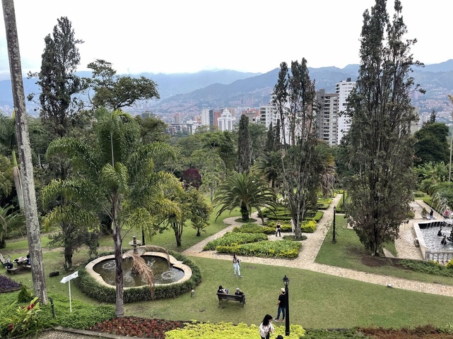 The gardens of Museo El Castillo